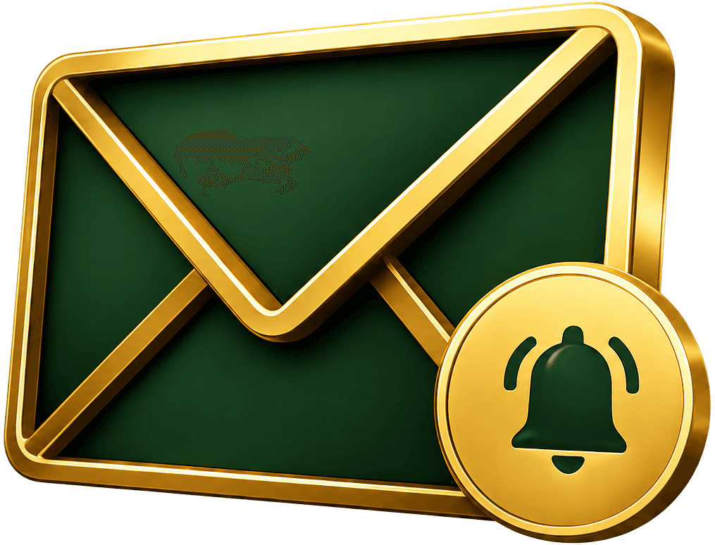 Stay Connected Mail Badge