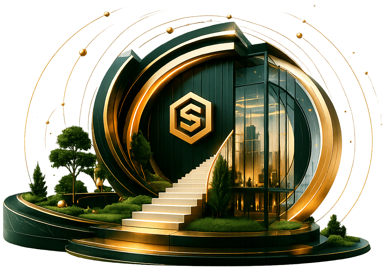 Stafora 3D Architectural Monument