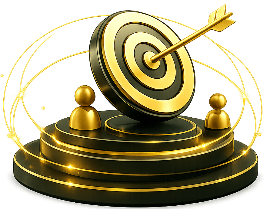 Let's Build Your Next Big Solution 3D Target Visual
