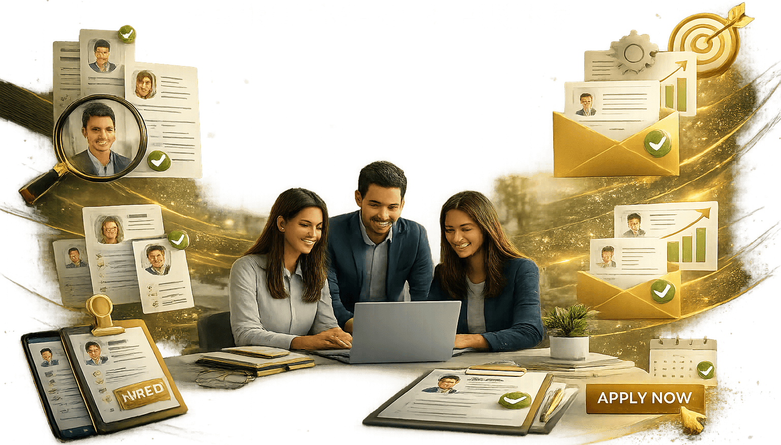 Find, Engage and Hire Top Talent Faster.